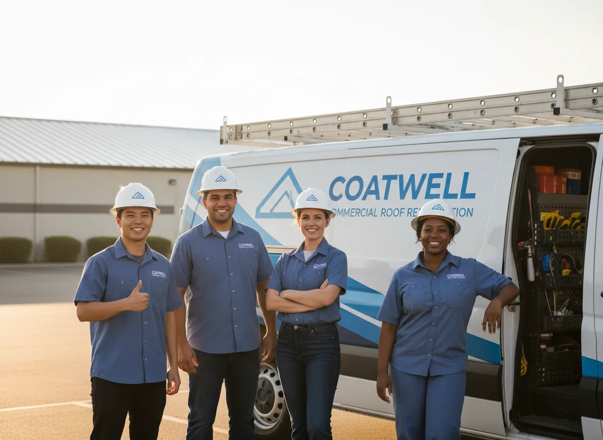 Commercial roof coating company in Peosta, IA